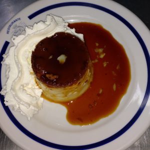 Flan casero