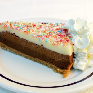 Tarta de tres chocolates