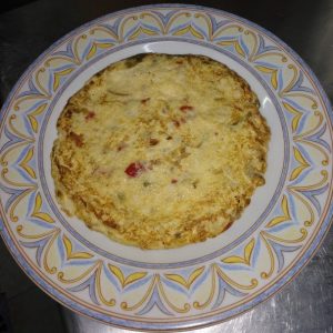 Tortilla de merluza