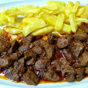 Higado encebollado
